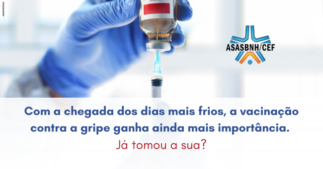 Com a chegada dos dias mais frios, a vacinação contra a gripe ganha ainda mais importância. Já tomou a sua?